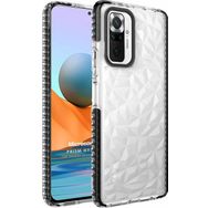Microsonic Xiaomi Redmi Note 10 Pro Max Prism Hybrid Siyah Kılıf