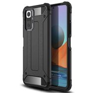 Microsonic Xiaomi Redmi Note 10 Pro Max Rugged Armor Siyah Kılıf