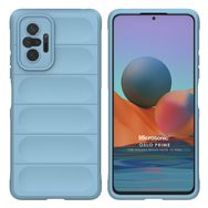 Microsonic Xiaomi Redmi Note 10 Pro Oslo Prime Mavi Cep Telefonu Kılıfı