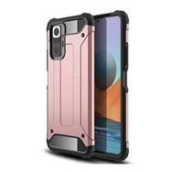 Microsonic Xiaomi Redmi Note 10 Pro Rugged Armor Rose Gold Cep Telefonu Kılıfı