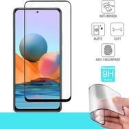Microsonic Xiaomi Redmi Note 10 Pro Seramik Matte Flexible Siyah Ekran Koruyucu
