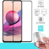 Microsonic Xiaomi Redmi Note 10 Seramik Matte Flexible Siyah Ekran Koruyucu