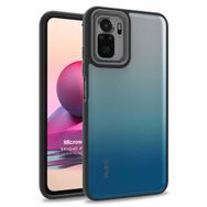Microsonic Xiaomi Redmi Note 10S Bright Planet Siyah Kılıf
