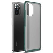 Microsonic Xiaomi Redmi Note 10S Frosted Frame Yeşil Kılıf