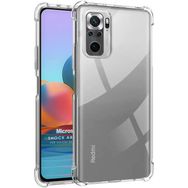 Microsonic Xiaomi Redmi Note 10S Shock Absorbing Şeffaf Cep Telefonu Kılıfı