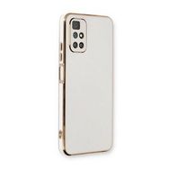 Microsonic Xiaomi Redmi Note 11 4G Olive Plated Beyaz Kılıf