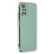 Microsonic Xiaomi Redmi Note 11 4G Olive Plated Yeşil Kılıf