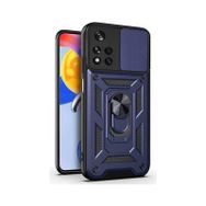 Microsonic Xiaomi Redmi Note 11 Pro 5G Impact Lacivert Kılıf