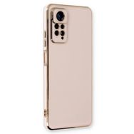 Microsonic Xiaomi Redmi Note 11 Pro 5G Olive Plated Pembe Cep Telefonu Kılıfı