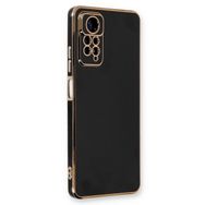 Microsonic Xiaomi Redmi Note 11 Pro 5G Olive Plated Siyah Cep Telefonu Kılıfı