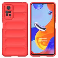 Microsonic Xiaomi Redmi Note 11 Pro 5G Oslo Prime Kırmızı Cep Telefonu Kılıfı