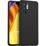Microsonic Xiaomi Redmi Note 11 SE Matte Silicone Siyah Kılıf
