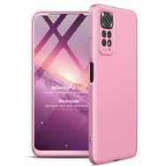 Microsonic Xiaomi Redmi Note 11S Double Dip 360 Protective Rose Gold Cep Telefonu Kılıfı