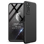 Microsonic Xiaomi Redmi Note 11S Double Dip 360 Protective Siyah Cep Telefonu Kılıfı