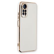 Microsonic Xiaomi Redmi Note 11S Olive Plated Beyaz Kılıf
