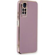 Microsonic Xiaomi Redmi Note 11S Olive Plated Lila Kılıf