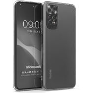 Microsonic Xiaomi Redmi Note 11S Transparent Soft Cep Telefonu Kılıfı