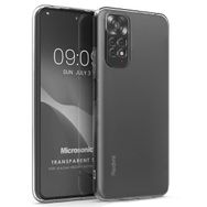 Microsonic Xiaomi Redmi Note 11S Transparent Soft Şeffaf Cep Telefonu Kılıfı