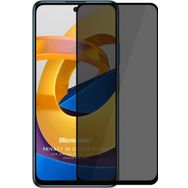 Microsonic Xiaomi Redmi Note 11T Privacy 5D Gizlilik Filtreli Siyah Cam Ekran Koruyucu