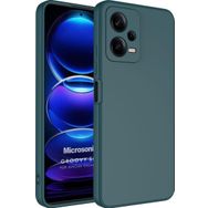 Microsonic Xiaomi Redmi Note 12 Groovy Soft Koyu Yeşil Cep Telefonu Kılıfı