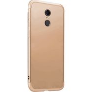 Microsonic Xiaomi Redmi Note 4x Double Dip 360 Protective Gold Kılıf