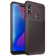 Microsonic Xiaomi Redmi Note 6 Pro Legion Series Kahverengi Kılıf