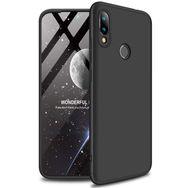 Microsonic Xiaomi Redmi Note 7 Double Dip 360 Protective Siyah Kılıf