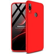 Microsonic Xiaomi Redmi Note 7 Pro Double Dip 360 Protective Kırmızı Kılıf