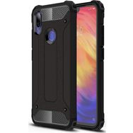 Microsonic Xiaomi Redmi Note 7 Pro Rugged Armor Siyah Kılıf