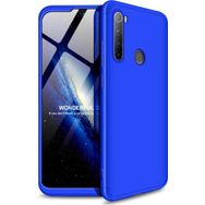 Microsonic Xiaomi Redmi Note 8 Double Dip 360 Protective Mavi Cep Telefonu Kılıfı