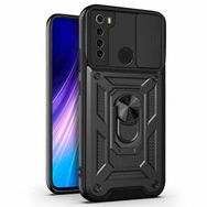 Microsonic Xiaomi Redmi Note 8 Impact Resistant Siyah Cep Telefonu Kılıfı