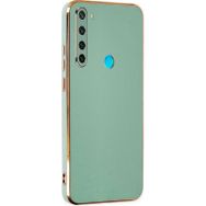 Microsonic Xiaomi Redmi Note 8 Olive Plated Yeşil Kılıf