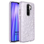 Microsonic Xiaomi Redmi Note 8 Pro Prism Hybrid Mor Cep Telefonu Kılıfı