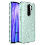 Microsonic Xiaomi Redmi Note 8 Pro Prism Hybrid Yeşil Cep Telefonu Kılıfı