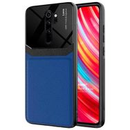 Microsonic Xiaomi Redmi Note 8 Pro Uniq Leather Lacivert Cep Telefonu Kılıfı