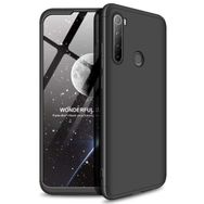 Microsonic Xiaomi Redmi Note 8 Siyah Double Dip 360 Protective Kılıf
