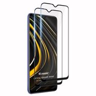 Microsonic Xiaomi Redmi Note 9 4G Crystal Seramik Nano 2 Adet Siyah Ekran Koruyucu