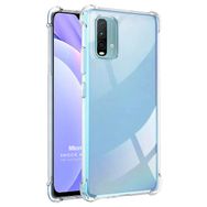 Microsonic Xiaomi Redmi Note 9 4G Shock Absorbing Şeffaf Cep Telefonu Kılıfı