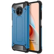 Microsonic Xiaomi Redmi Note 9 Pro 5G Rugged Armor Mavi Cep Telefonu Kılıfı