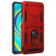 Microsonic Xiaomi Redmi Note 9 Pro Max Impact Resistant Kırmızı Cep Telefonu Kılıfı