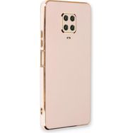Microsonic Xiaomi Redmi Note 9 Pro Olive Plated Pembe Kılıf