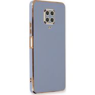 Microsonic Xiaomi Redmi Note 9S Olive Plated Lavanta Grisi Kılıf