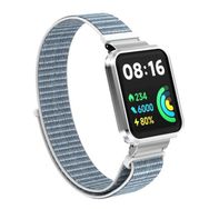 Microsonic Xiaomi Redmi Watch 2 Lite Hasırlı Woven Sport Loop Beyaz Kordon