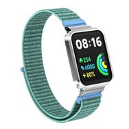 Microsonic Xiaomi Redmi Watch 2 Lite Hasırlı Woven Sport Loop Su Yeşili Kordon