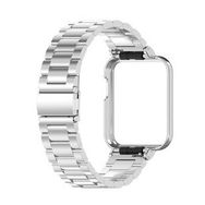Microsonic Xiaomi Redmi Watch 2 Lite Metal Stainless Steel Gümüş Kordon