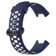 Microsonic Xiaomi Redmi Watch 2 Lite Rainbow Band Lacivert Beyaz Kordon
