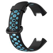 Microsonic Xiaomi Redmi Watch 2 Lite Rainbow Band Siyah Mavi Kordon