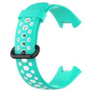 Microsonic Xiaomi Redmi Watch 2 Lite Rainbow Band Yeşil Beyaz Kordon