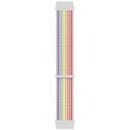 Microsonic Xiaomi Watch S1 Active Hasırlı Woven Sport Loop Pride Edition Kordon