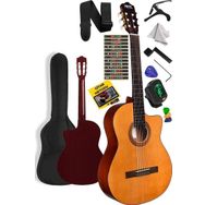 Midex CG-395YL 4/4 Kesik Kasa Klasik Gitar Seti